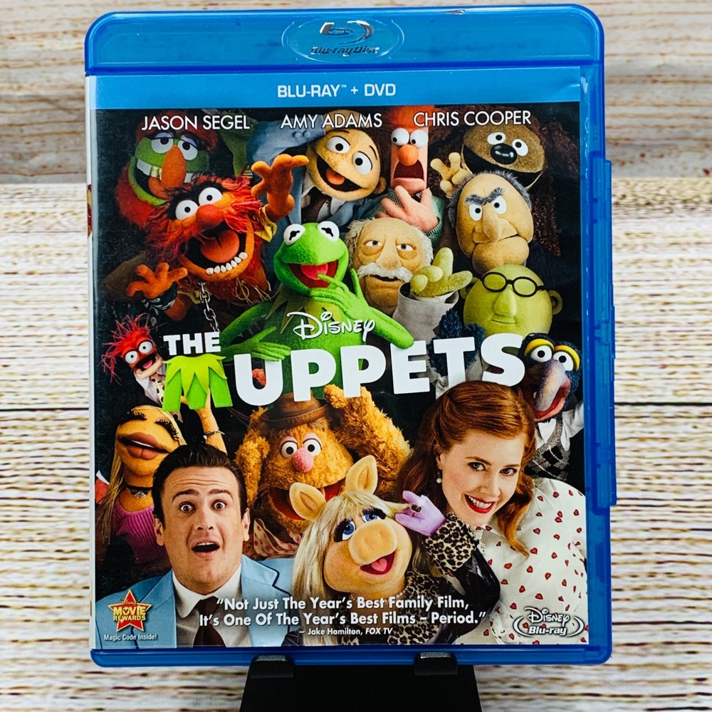 The Muppets [2011 Blu-Ray + DVD Combo] Disney Jason Segel Amy Adams Chris Cooper